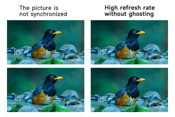 High Refresh Rate Without Ghosting