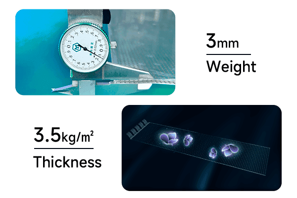 Ultra-light and ultra-thin